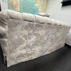 Beige Love Seat