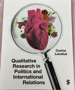 Qualitative Research in Politics and International Relations Book