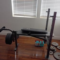 Weights and bench