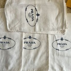 7 Prada Dust/Drawstring Bags
