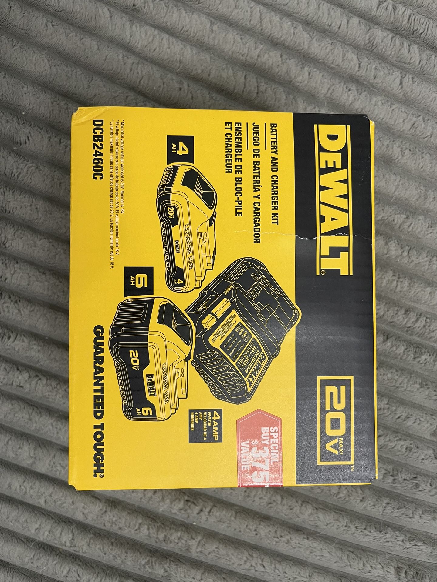 DEWALT Battery And Charger Kit