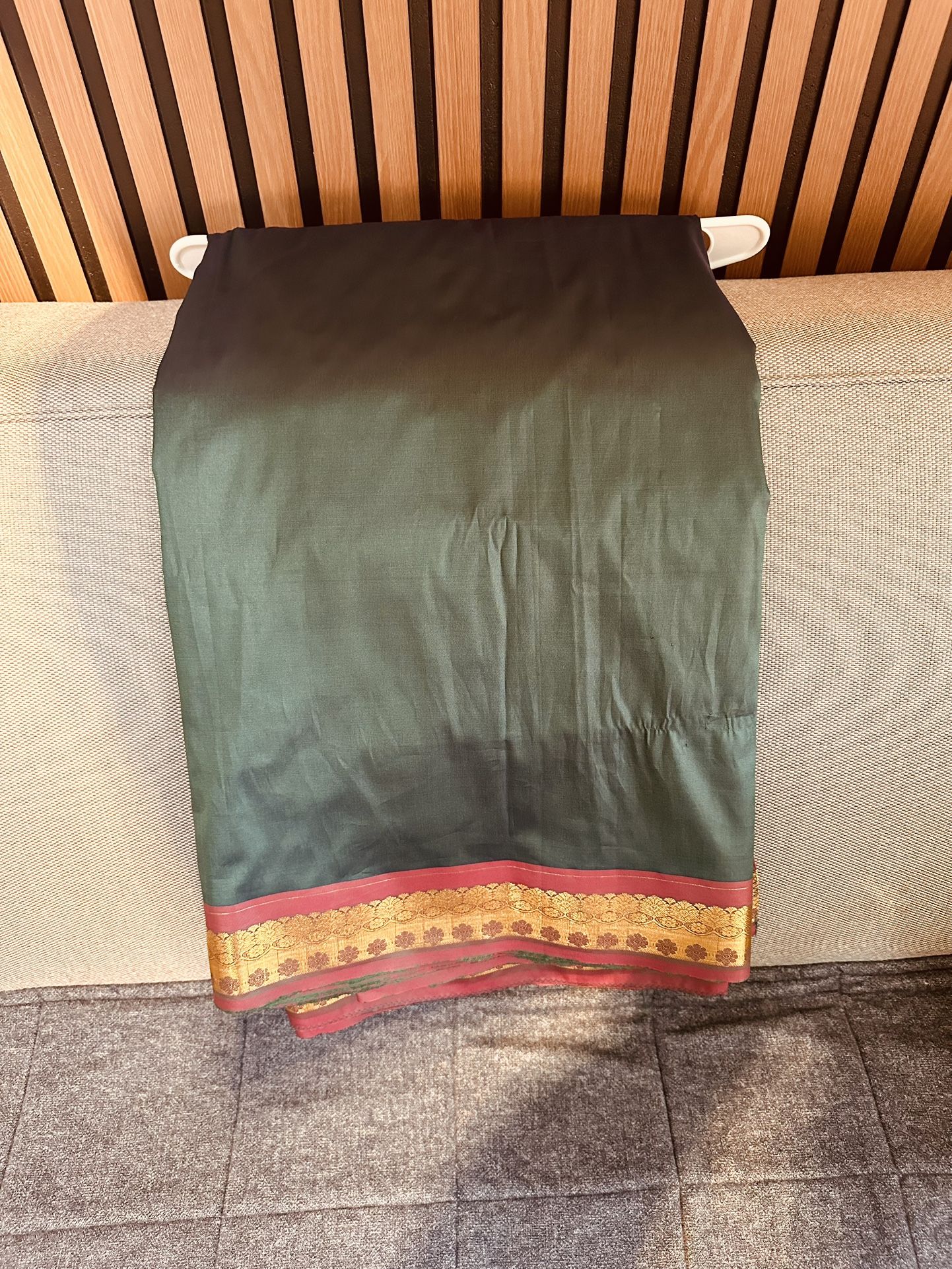 Dark Green Indian Saree