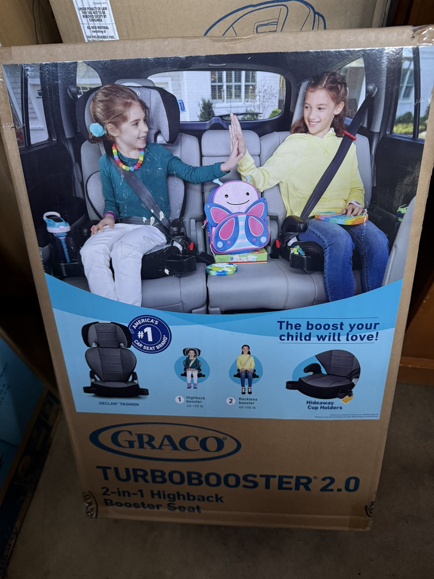 GRACO Anco TURBOBOOSTER 2.0 2-in-1 Highback Booster Seat