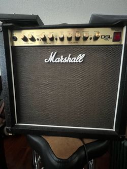Four Tube Amps Marshall, Fender (2), Vox