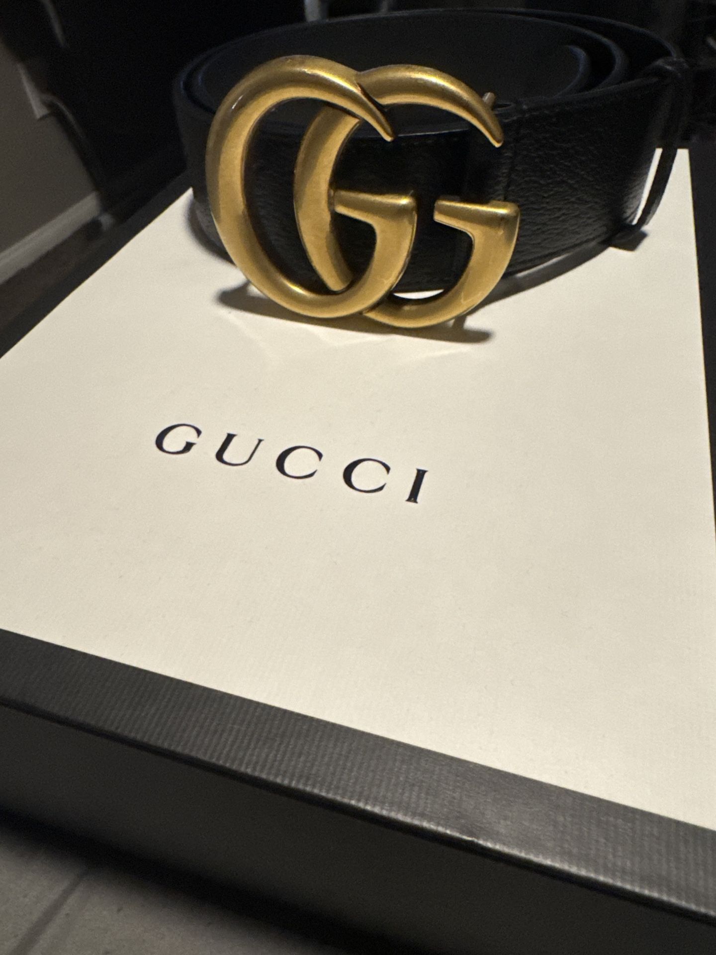Gucci GG Marmont Wide Belt