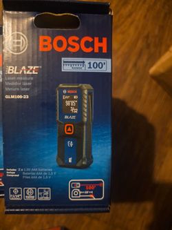 Bosch laser