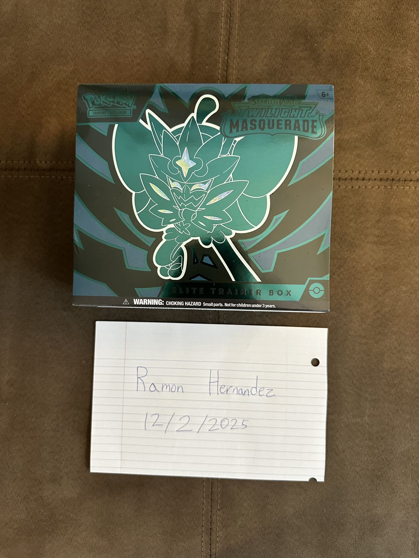 Pokemon Twilight Masquerade ETB