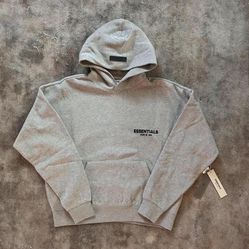 Essentials dark oatmeal hoodie
