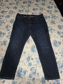 16 P skinny leg jeans st johns bay