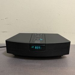 BOSE WAVE RADIO AWR1-1W AM/FM/CLOCK ALARM / AUX MUSIC SYSTEM *NO REMOTE * - Works Great!