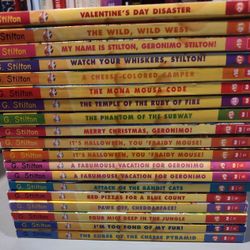 Geranimo Stilton Softback Books  7-10 yrs