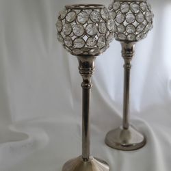 Beautiful 10" Tall Candle Holders