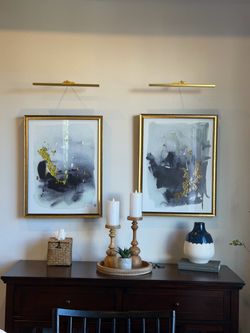 Gorgeous Set of 2 Abstract Framed Art Prints
