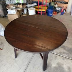 Wood Dinner Table And Chairs