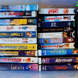 Nearly New VHS Collection Of 41 * Open To Offers