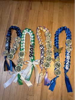 ready for pick up grad leis