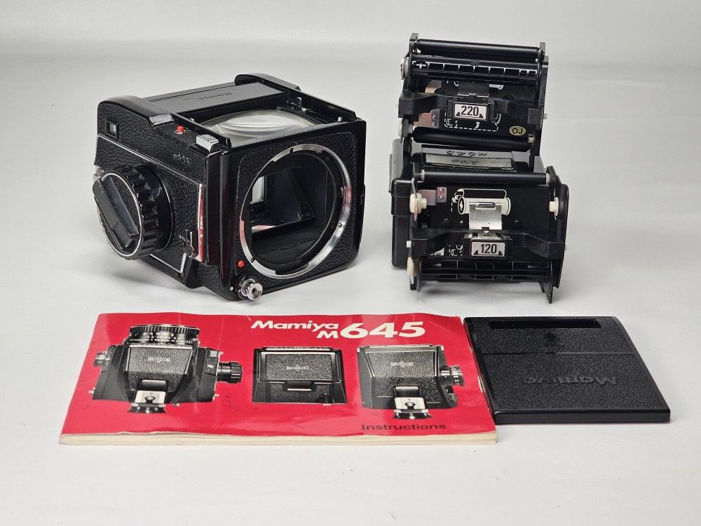 MAMIYA M645 Body Medium Format Film Camera