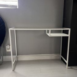 Glass desk