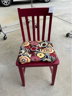 Kitchen chair with cushion