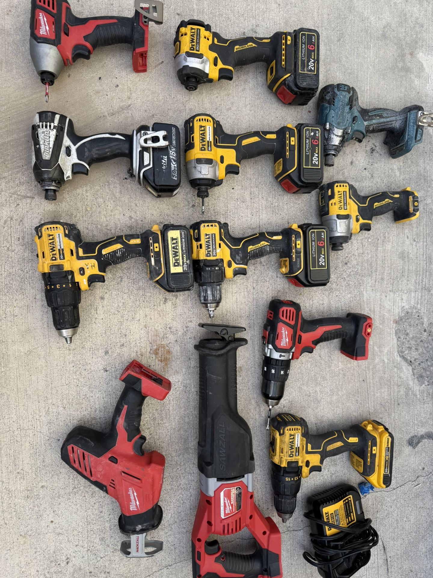 Tools Dewalt , Makita & Milwaukee