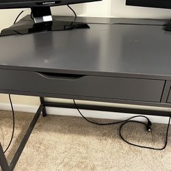 Grey desk 