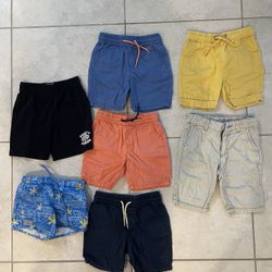 Set Of 7 Baby Toddler Boy Shorts Sz 3T Multicolor Plus Swim Trunk