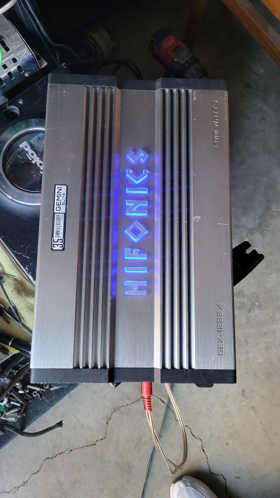 Hifonics Amplifier 4 Channel 1200watts