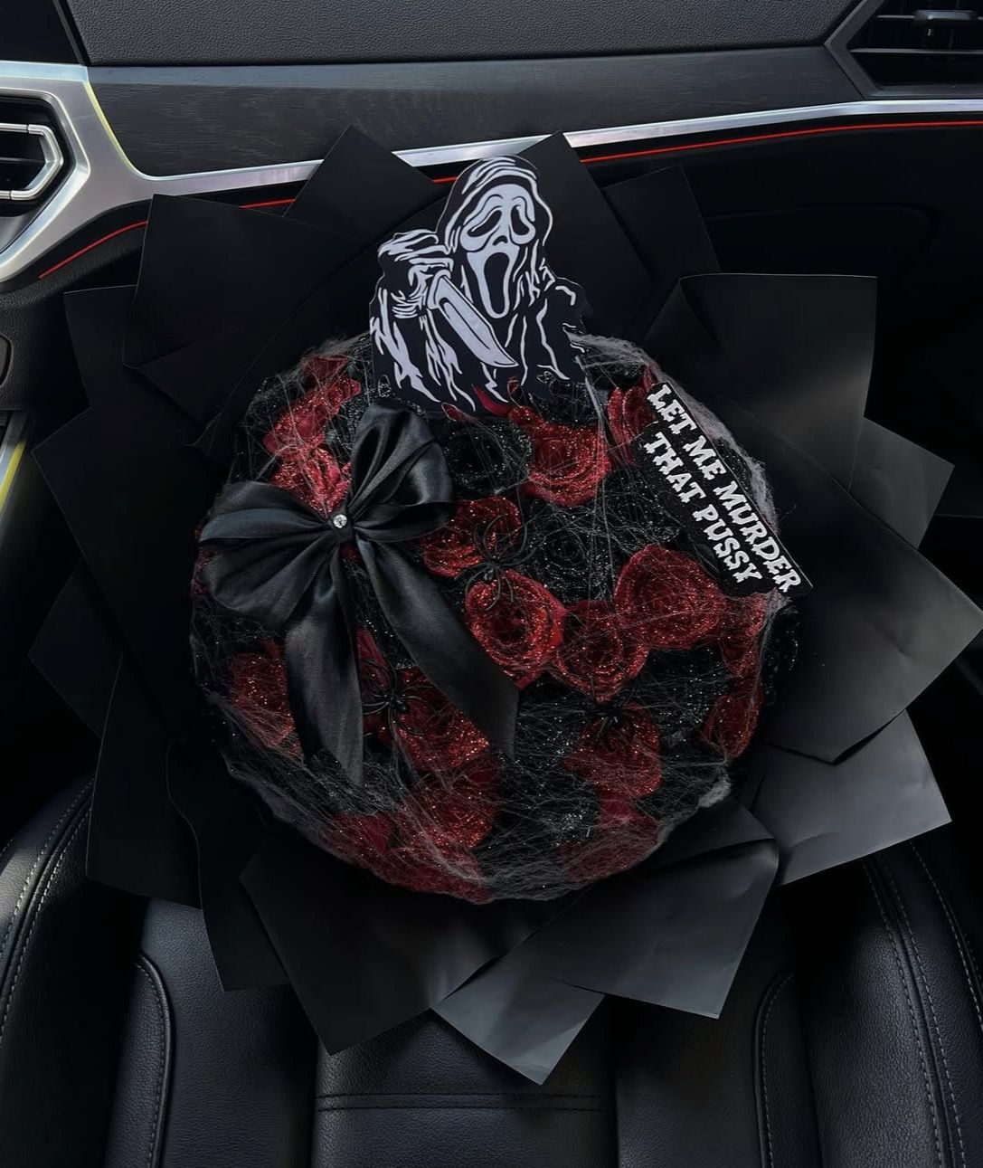 Ghostface bouquet