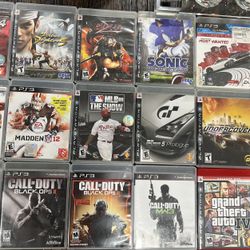 PS3 Games, 17 total