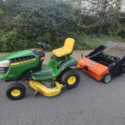 John Deere Tractor D140