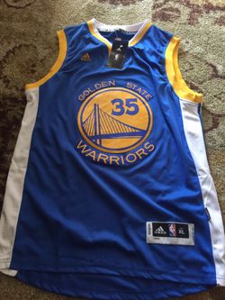 Kevin Durant Warriors jersey brand-new XL $50