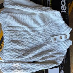 Cat And Jack Sweater White 