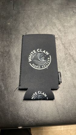 White claw koozie