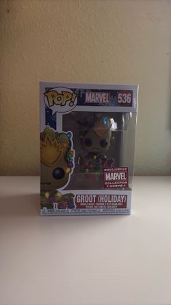 Funko Pop Marvel Groot (Holiday) #536 - Marvel Collector Corps