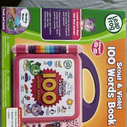Leapfrog Scout Violet 100 Words Book