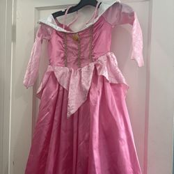 Disney Princess Aurora Sleeping Beauty Costume Dress size 4-6