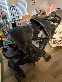 Sit n stand stroller