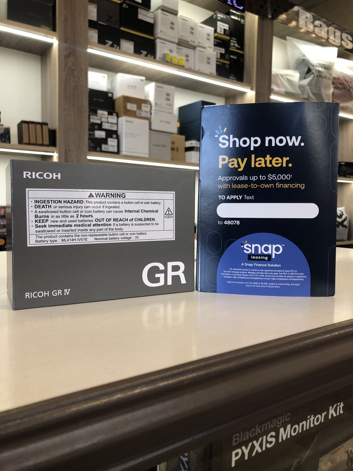 Ricoh GR IV Digital Camera (Located In Downey, CA)