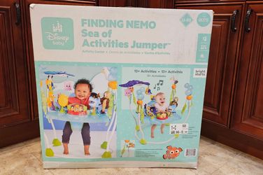 Disney Baby Finding Nemo Sea of Activities Jumper: Plays Music, Freestanding, Maximum 25 Lbs Capacity