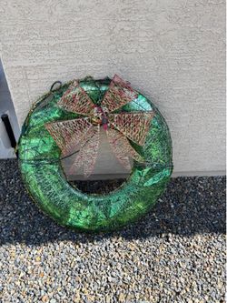 Light up wreath