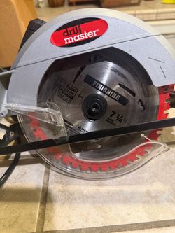 Drill master 7-1/4 circular saw