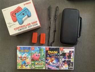 Nintendo Switch Games & Accessories Bundle 