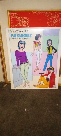 Vintage Archie Veronica Poster