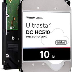 HGST Ultrastar 10TB SATA 6Gb/s 7200 RPM 256MB Cache 3.5-Inch Enterprise Hard Drive (HUH721010ALE604) 