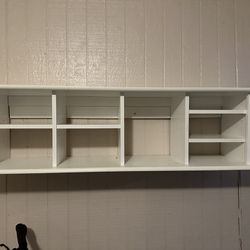 Wooden mounted Wall Shelf