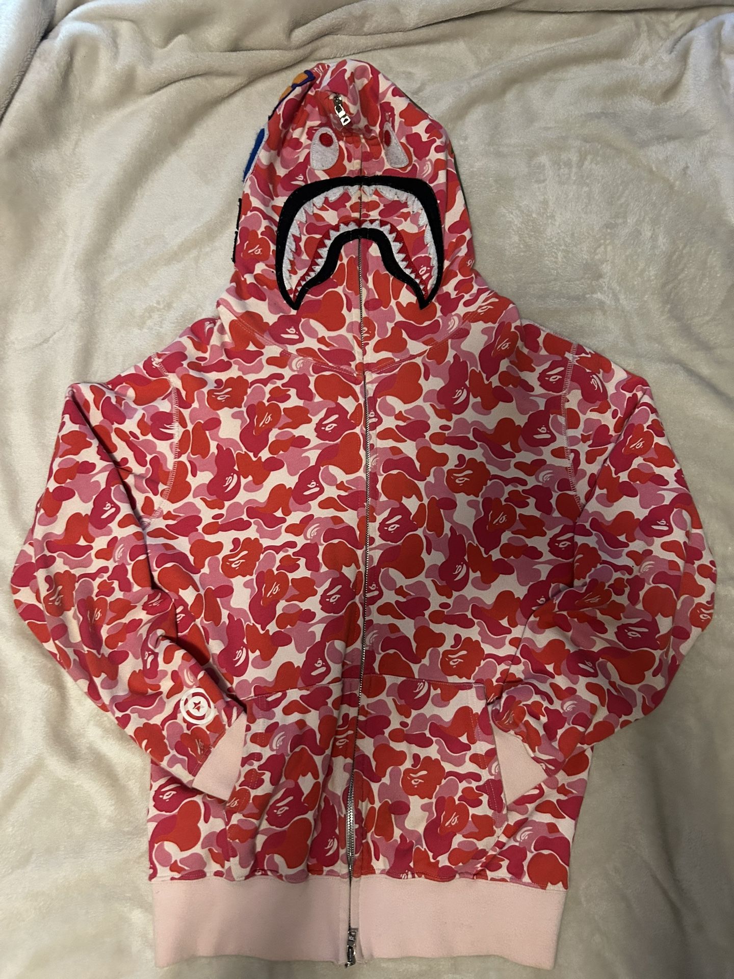 Pink Bape Hoodie