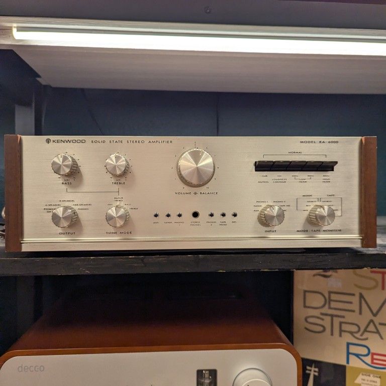 Kenwood KA-6000 Solid State Stereo Amplifier
