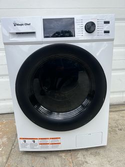 Magic chef White All in One Ventless and Washer Dryer Combo