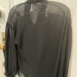 chiffon blouse small
