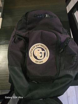 Clutch up softball bat bag black